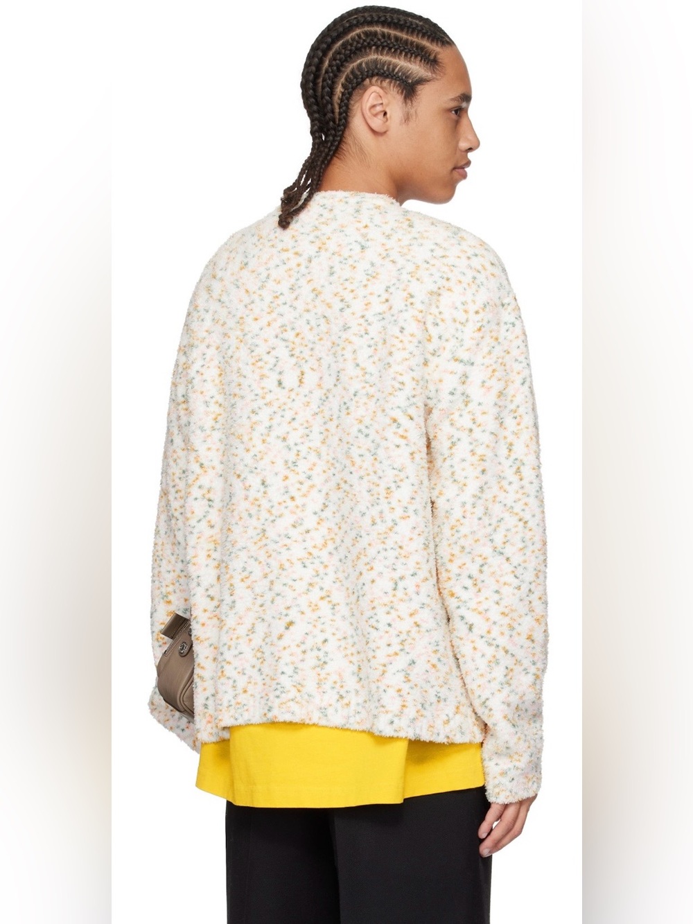NWOT Acne Studios Multicolor Printed Logo Sweater - Picture 10 of 12